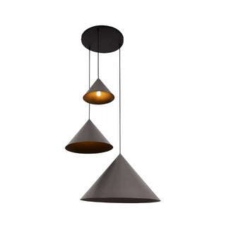 Hanglamp Spitze 3 Ø68 - Grijs