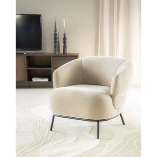 Fauteuil David - Taupe Safari