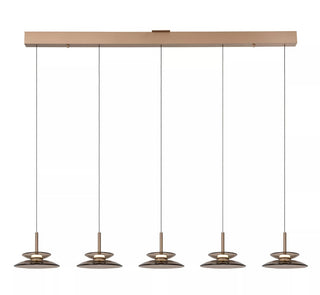 Hanglamp Santiago 5 - Amber