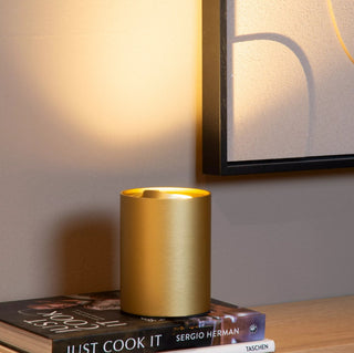 Tafellamp Tube - Goud/Messing