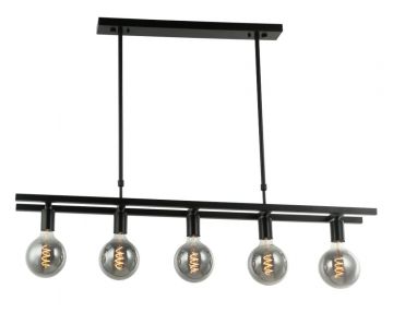Hanglamp Smokey Grey - Be Bright
Inclusief 5 led bulds