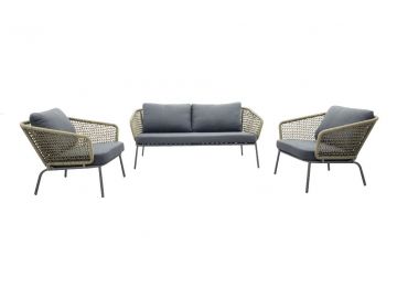SONORA LOUNGE SET 3PCS
RECYCLED WICKER