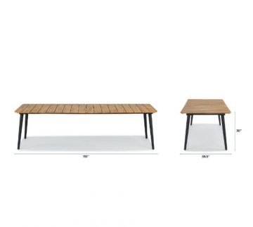 REIMS DINING TABLE 280X100X76CM