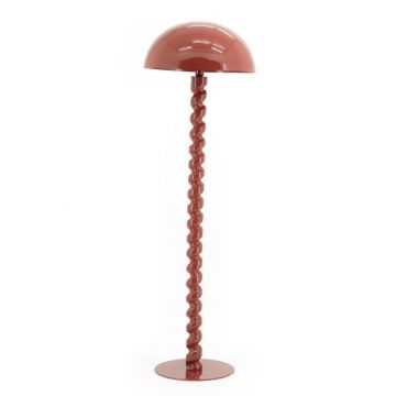 Floor Lamp Luox - Coral Red